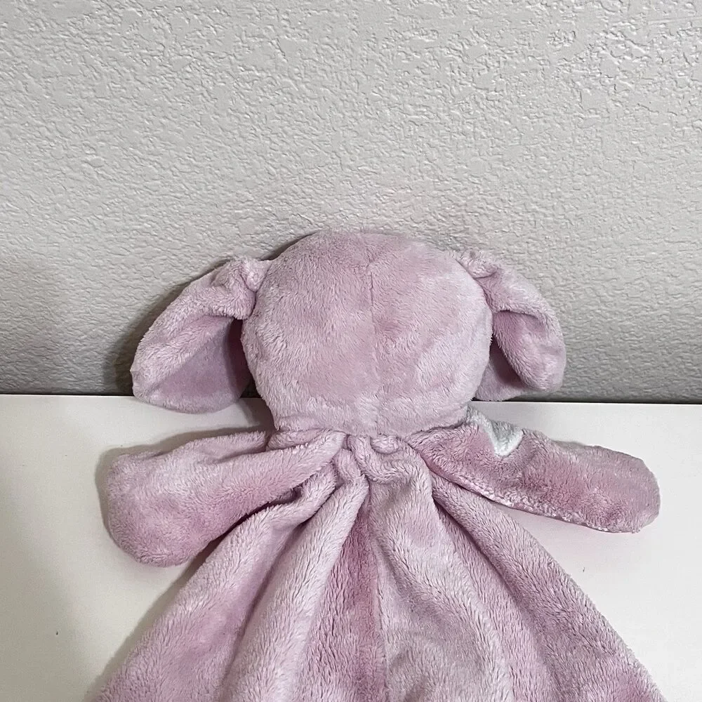Baby Gund Pink Spunky Huggybuddy Puppy Dog Security Blanket Lovey Satin 6047441